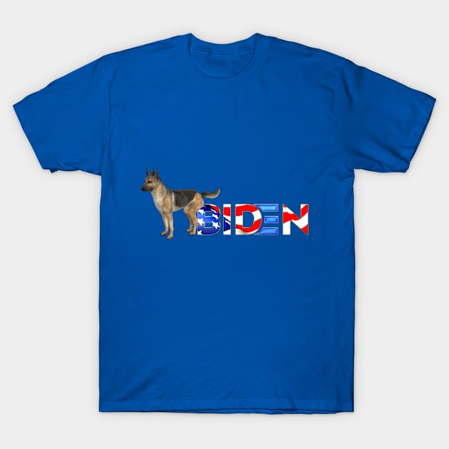 Biden Doggie Poo T-Shirt by Ratherkool